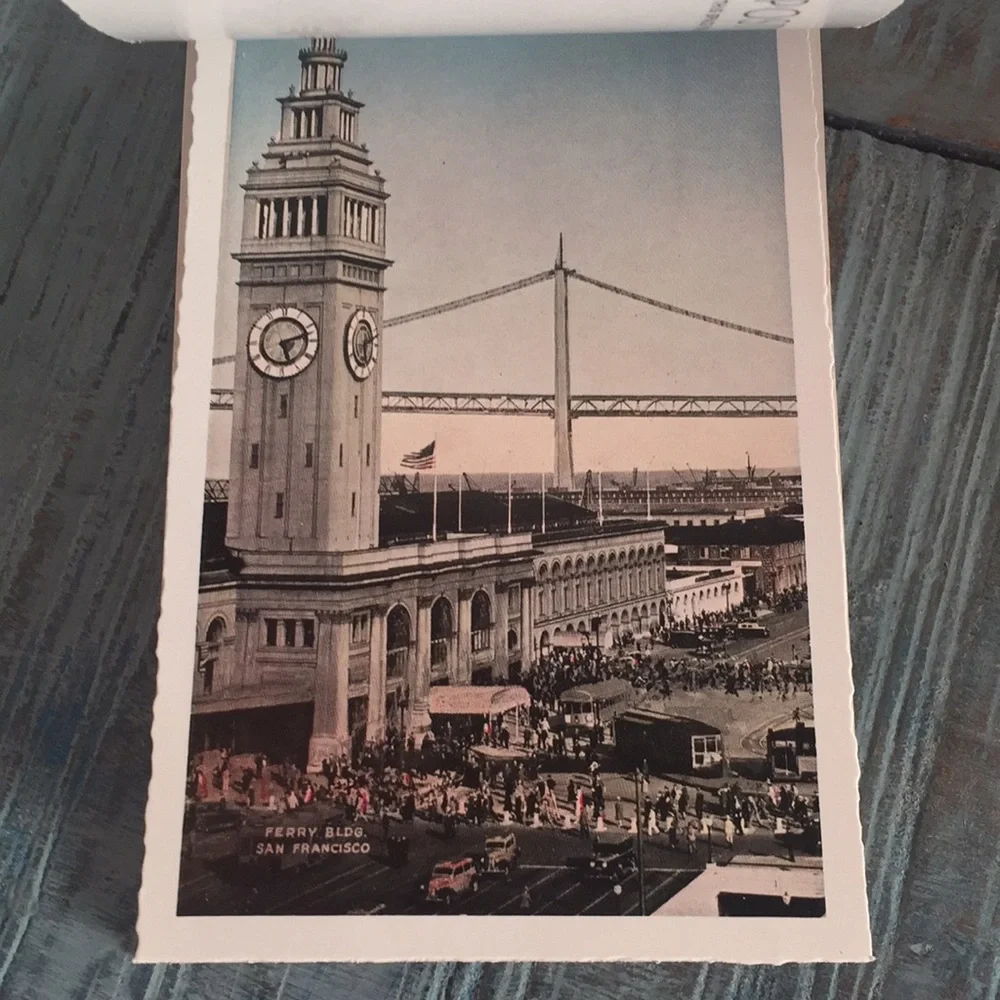 Vintage San Francisco postcards 1944 -14 postcards